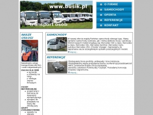 Wynajem busów także realizowany przez firmy